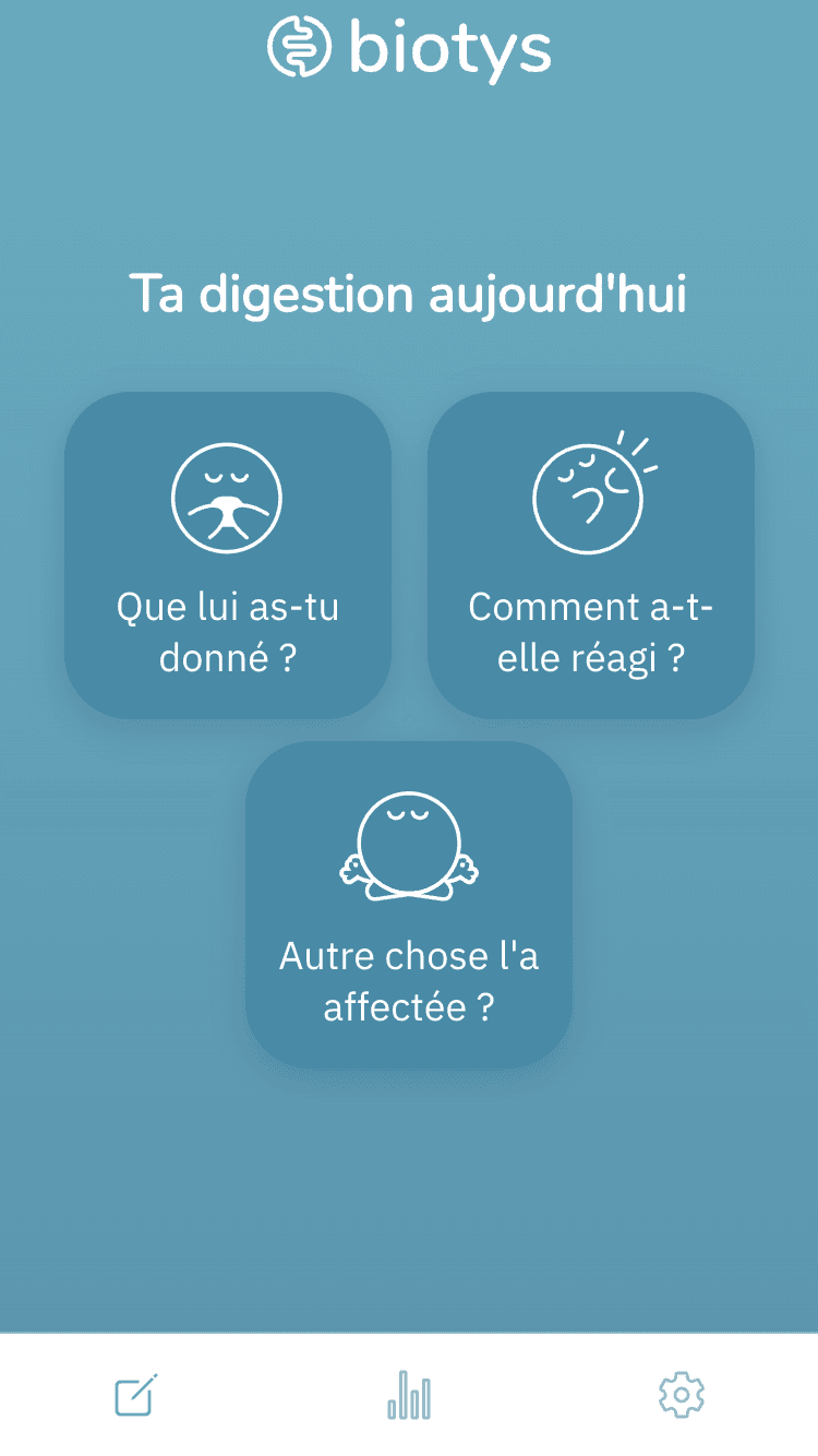 biotys App Screenshot